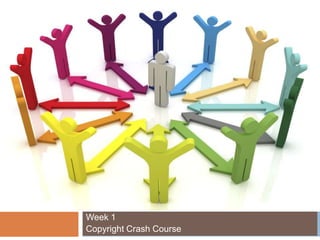 EDTC 6340
Week 1
Copyright Crash Course
 