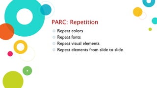 Visual Design Principles Spring 2024 semester | PPTX