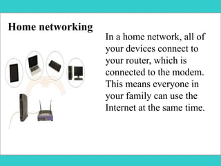 Connecting to the Internet | PPTX