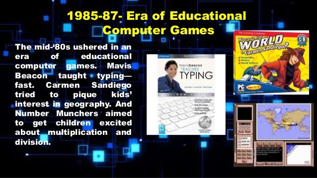 educational computer games