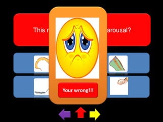 This maintains balance of arousal?

Your wrong!!!

 