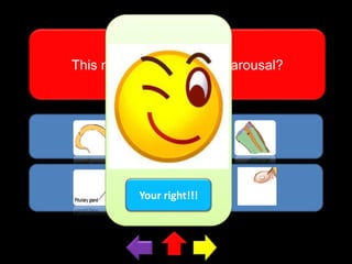 This maintains balance of arousal?

Your right!!!

 