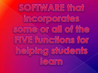 EdTech 2 Instructional Software