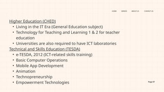 Comprehensive Roadmap and Standards for ICT Integration in Philippine ...