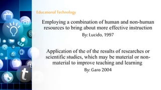 Ed tech 2. Evaluating Technology | PPTX