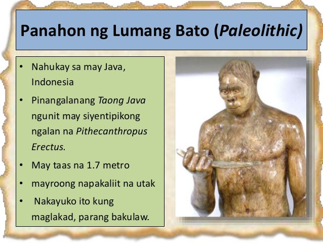 Mga Pangyayaring Naganap Sa Panahon Ng Paleolitiko - sapanahong