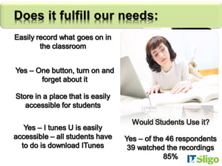 A Centralised Lecture Capture System for Irish Higher Education