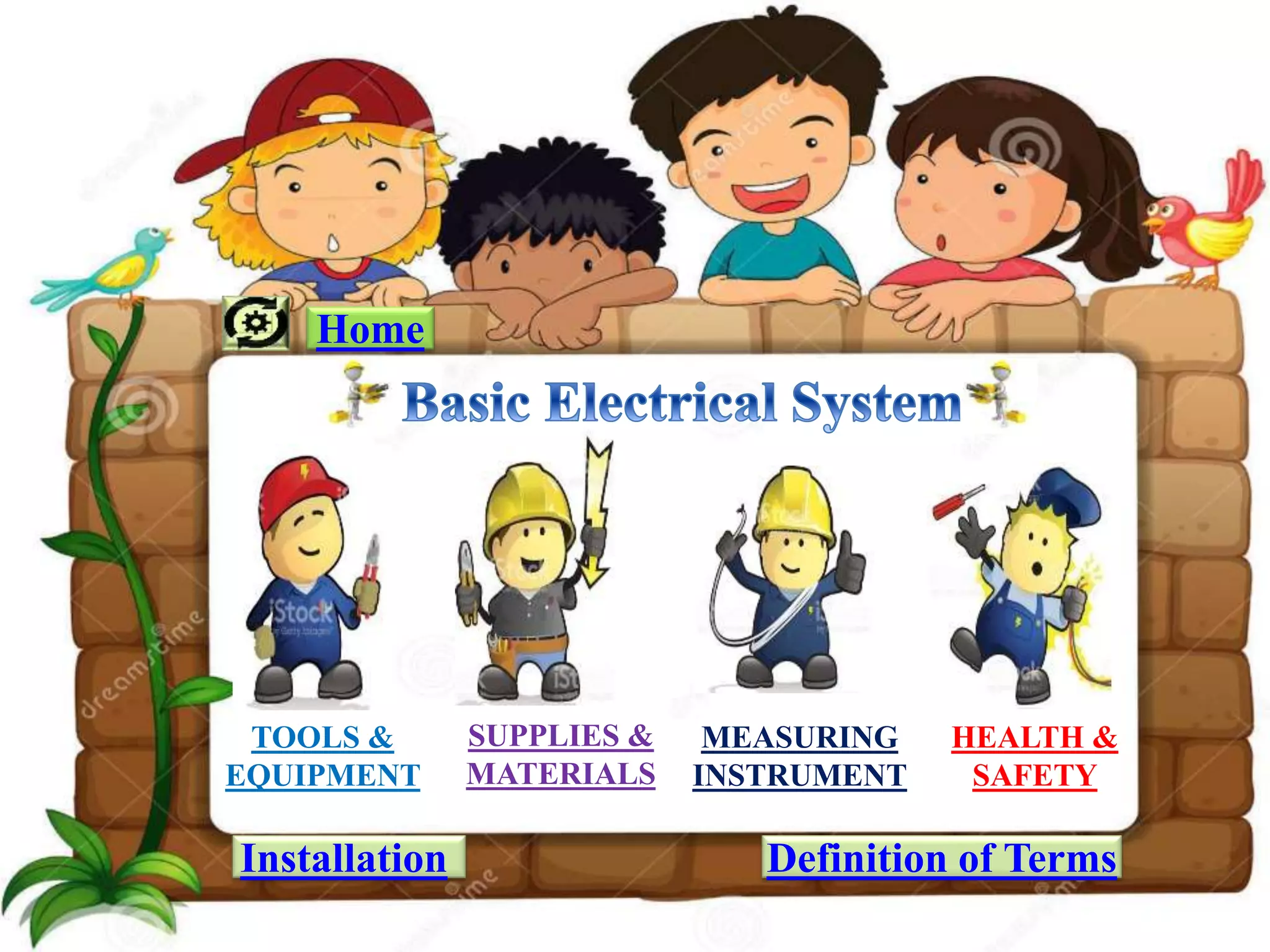 Basic electrical system | PPSX | Home Appliances | Home & Garden