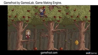 Gamefroot by GamesLab. Game Making Engine.
gamefroot.com
 