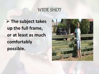 basic camera shots | PPTX