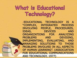 My Portfolio in Educational Technology 2 | PPTX