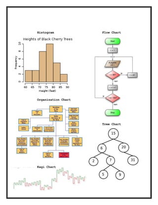Histogram            Flow Chart




Organization Chart




                     Tree Chart




Kagi Chart
 