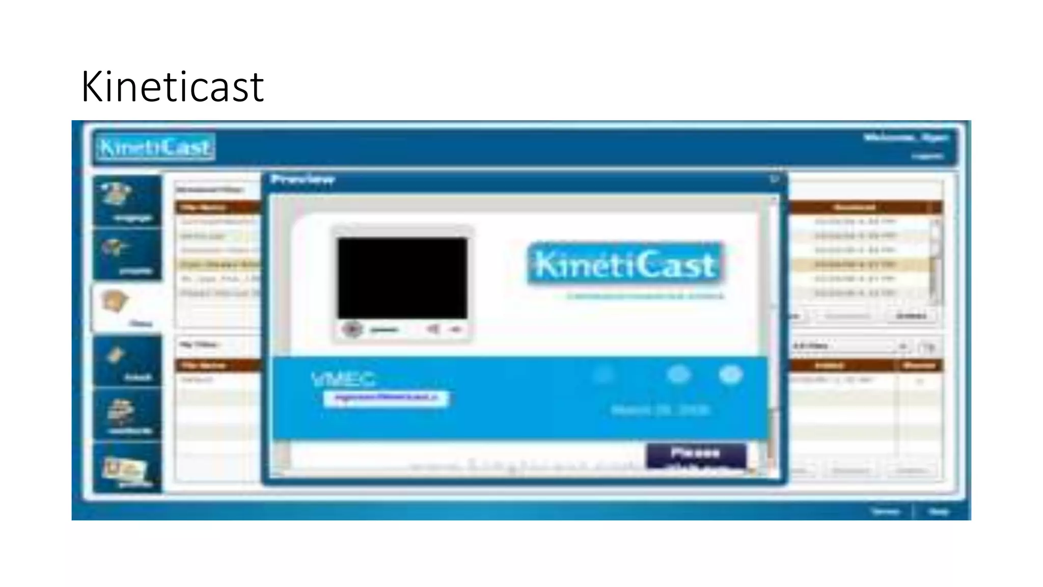 Kineticast
 