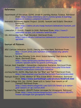 When the Sun's Rays Strike | PPTX