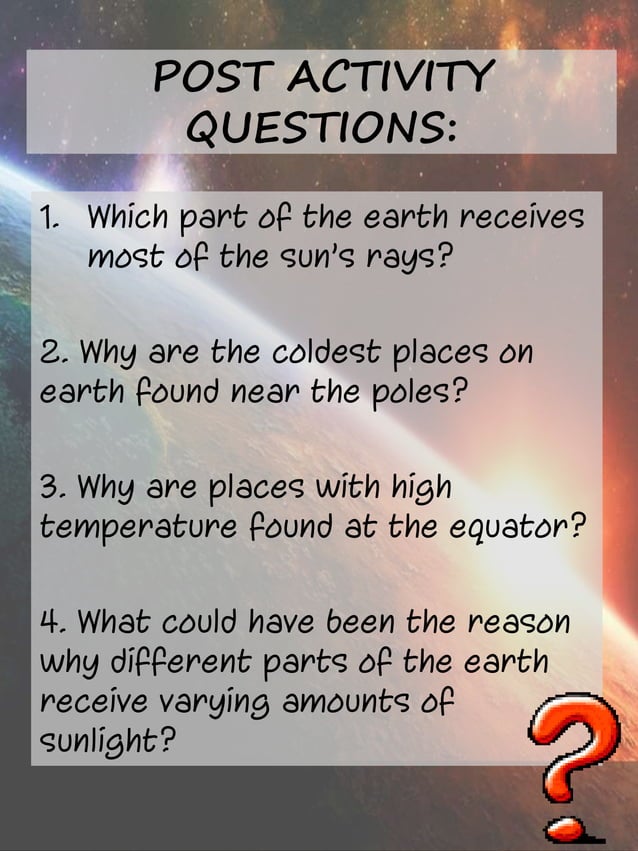 When the Sun's Rays Strike | PPTX