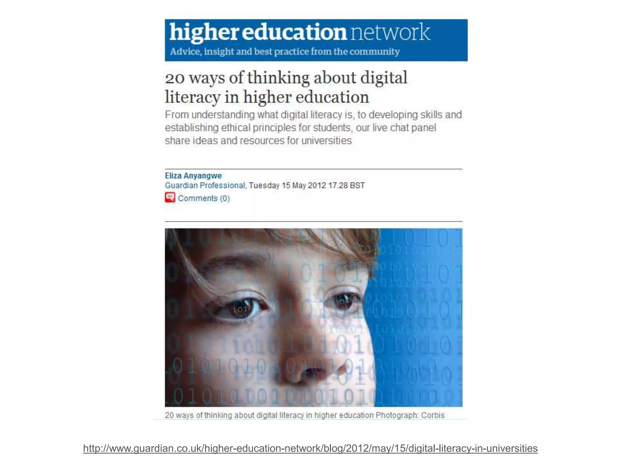 A brief history of digital literacy in the UK and the EU
                     (JISC Digital Literacies programme)




 Liveblog by @drbexl:
 http://digital-fingerprint.co.uk/2012/05/jisc-digital-literacies-programme-a-history-of-digital-literacy-in-uk-eu-jiscdiglit/
 