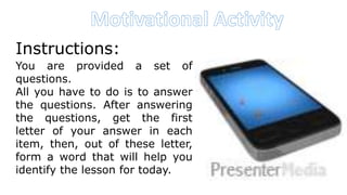 You are provided a set of
questions.
All you have to do is to answer
the questions. After answering
the questions, get the...