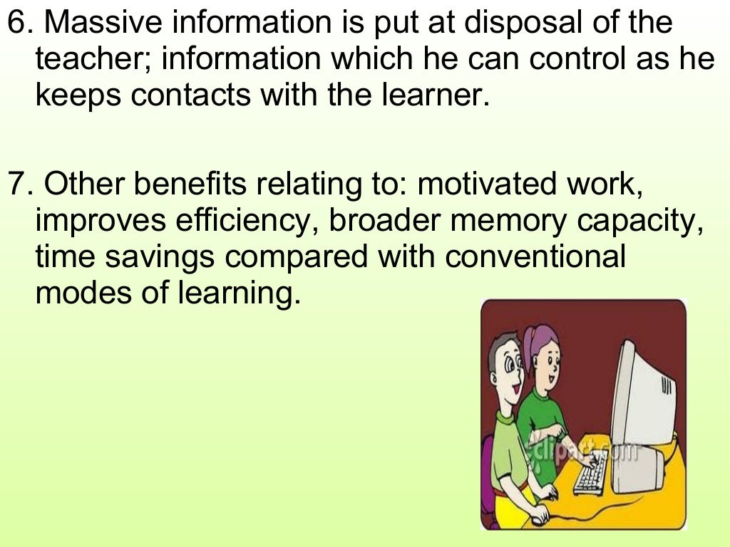 Computer as Aids to Teaching