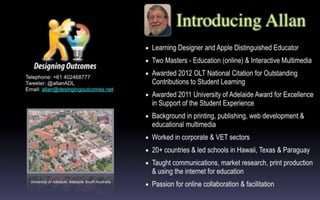 Padagogy Wheel Presentation EdtechSA Adelaide 160715