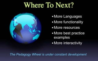 Padagogy Wheel Presentation EdtechSA Adelaide 160715