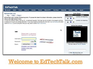 Welcome to EdTechTalk.com 