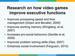 Teaching Executive Functioning Skills Using Google Tools and Apps | PPTX