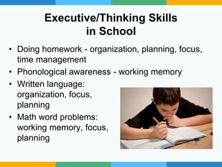 Teaching Executive Functioning Skills Using Google Tools and Apps | PPTX