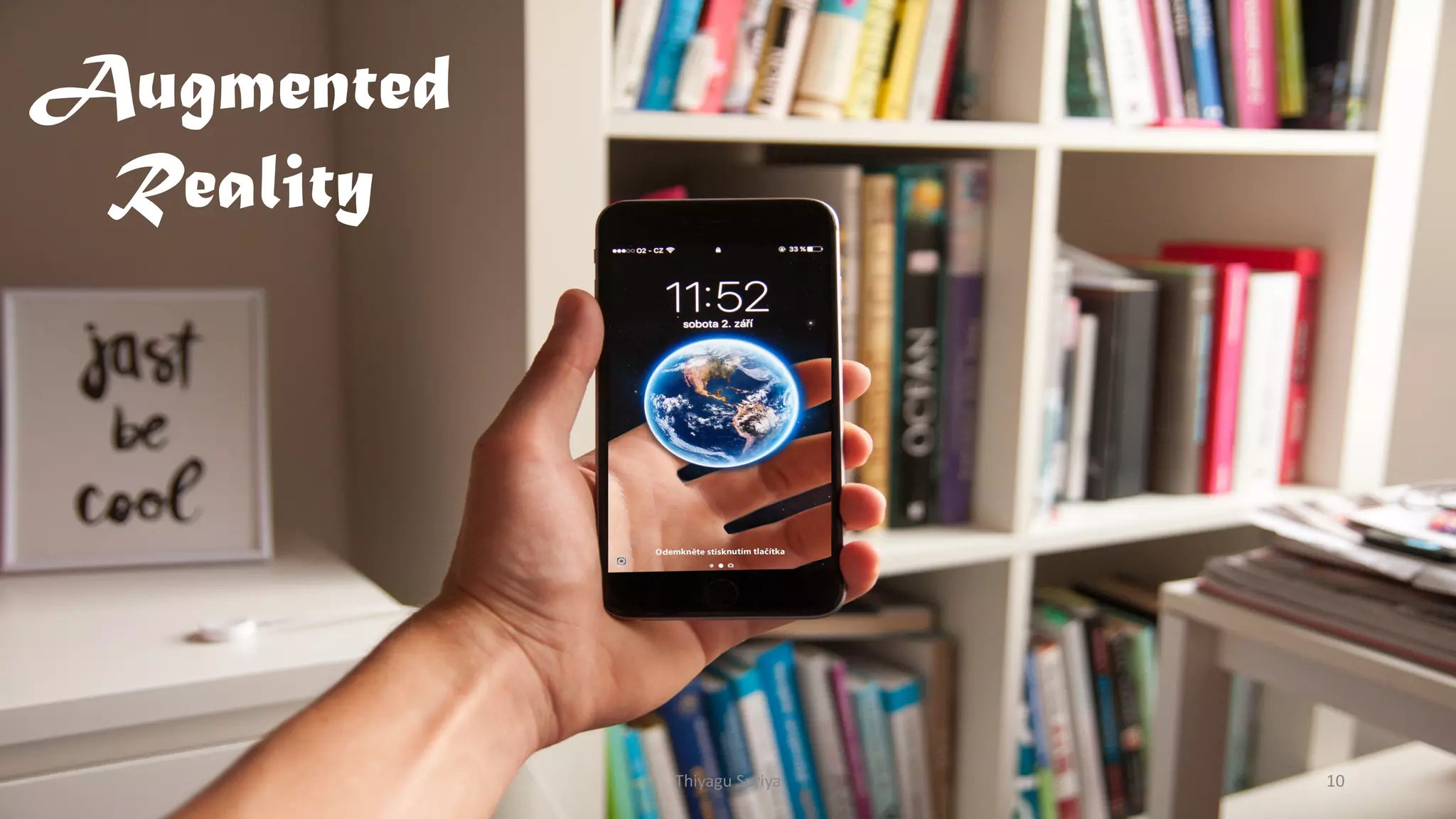 Augmented
Reality
Thiyagu Suriya 10
 