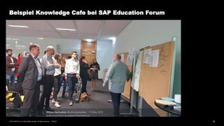 19PUBLIC© 2019 SAP SE or an SAP affiliate company. All rights reserved. ǀ
Beispiel Knowledge Cafe bei SAP Education Forum
 