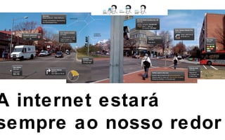 A internet estará sempre ao nosso redor 