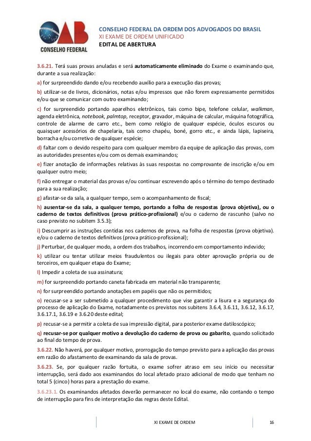 Exame de ordem 2013