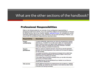 EdTPA Online Module 2. Orientation to the Handbook and Rubrics | PDF