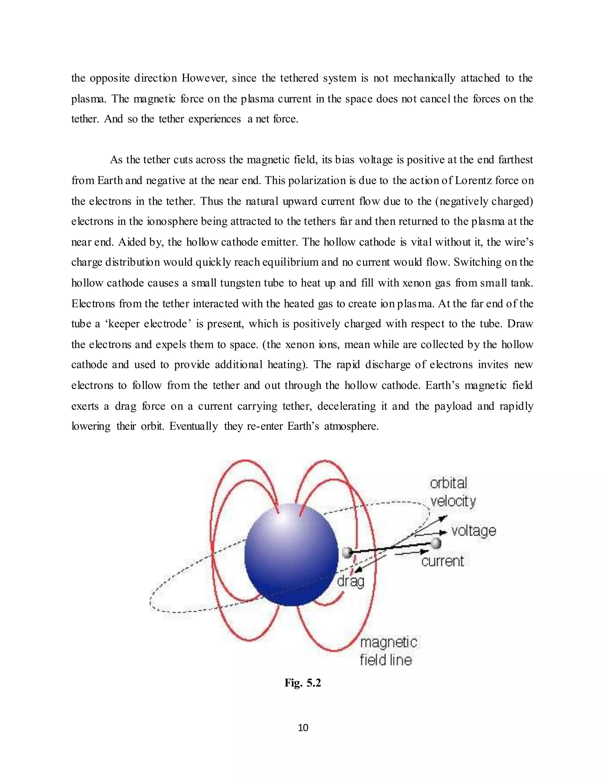 ELECTRODYANAMIC TETHER | DOCX