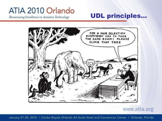 UDL principles…<br />