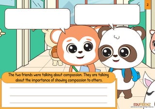 Compassion Comics Writing Level 2 - Printable | PDF