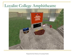 Loyalist College Amphitheatre 