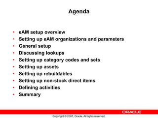 Setting Up Enterprise Asset Management.ppt