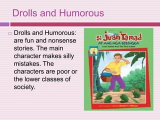 Types of Tales (Traditional Tales) | PPTX