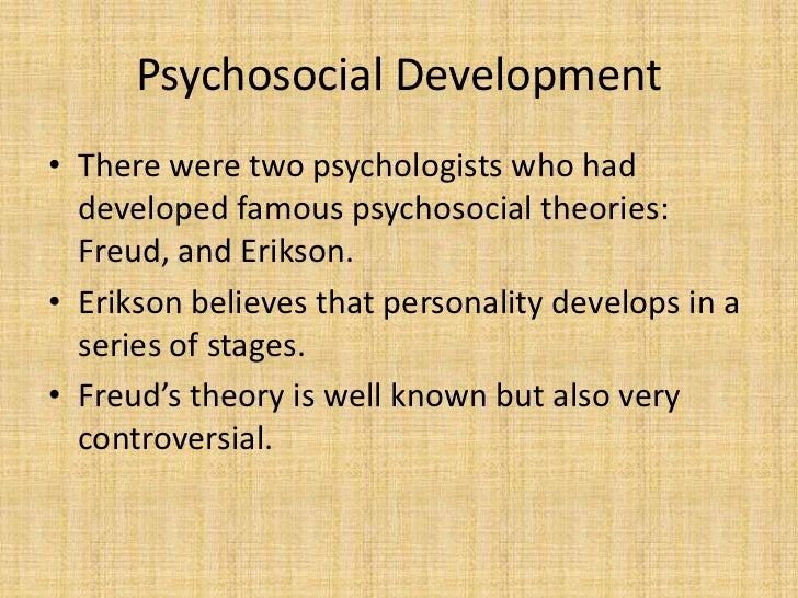 Erik Erikson 8 Stages Of Psychosocial Development Summary Chart