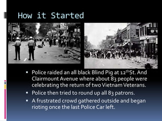 The Detroit Riot of 1967 | PPTX