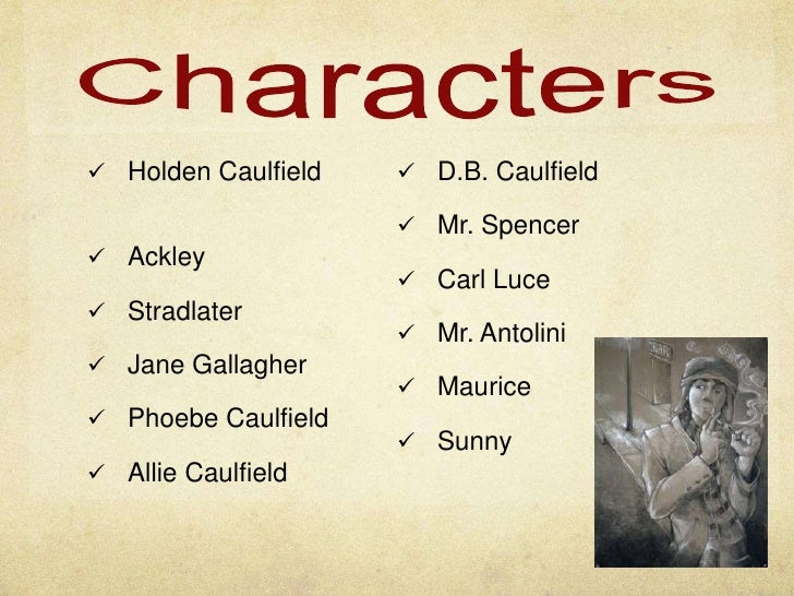 the catcher in the rye main character the catcher in the rye main character