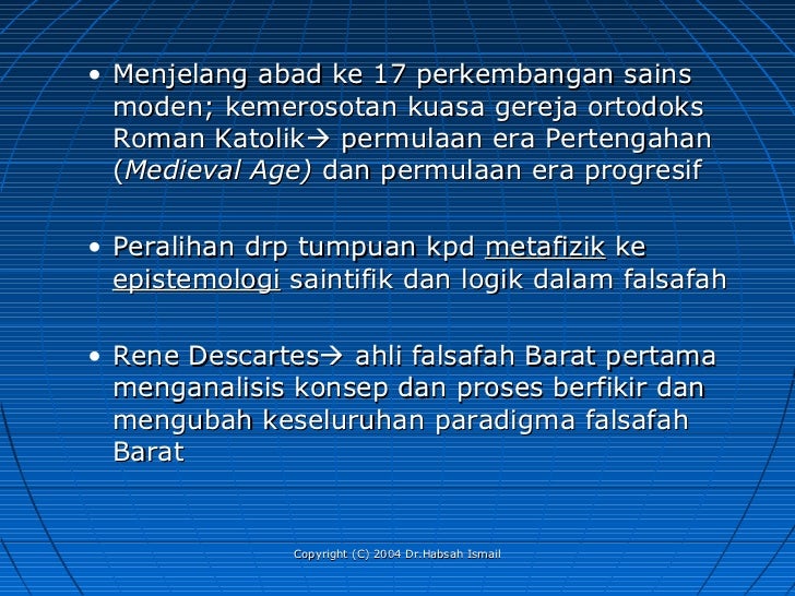 Edu 3004 Mazhab Falsafah Barat