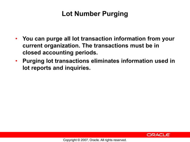 Oracle Inventory r12 lot and serial control.ppt