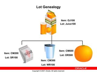 Oracle Inventory r12 lot and serial control.ppt