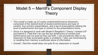 Edu561 instructional design assignment week 4 [autosaved] | PPTX