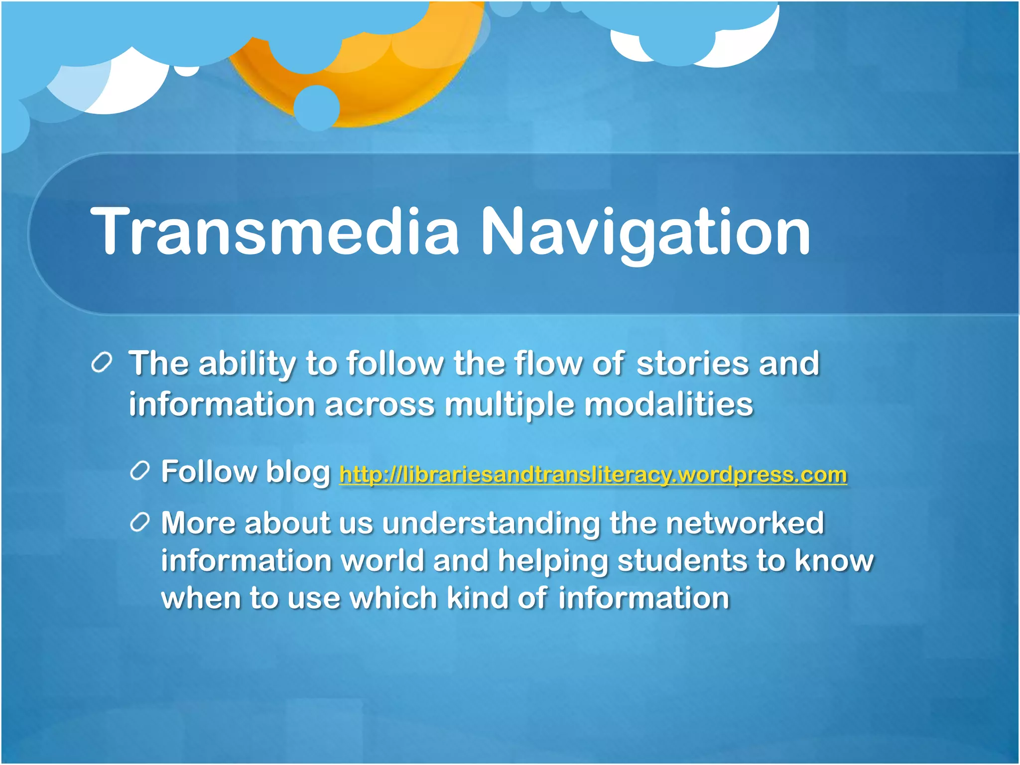 SimulationThe ability to interpret and construct dynamic models of real world processesExtension of performance and playSecond LifeModel City Council/Local Government (Grade 6 Social Studies) and Mock ElectionsBoard Games – Chris (Risk, Pandemic, etc.)Sim City