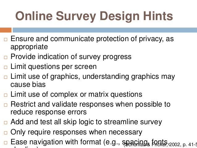 creating an effective survey instrument survey instrument