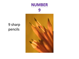 Number99 sharppencils