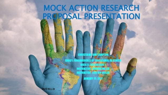 Mock research proposal