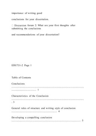 EDU731-2 Page 0 WEEK 6 HOW TO WRITE THE C | DOCX